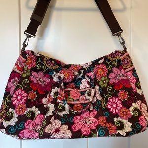 Vera Bradley Mod Floral Weekender, excellent condition.